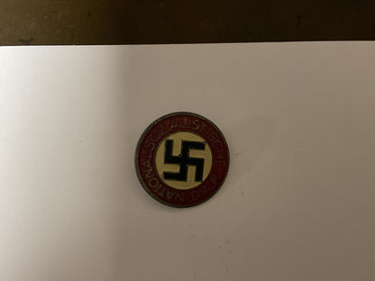 M1/186 Biedenmann Late Production NSDAP Party Pin