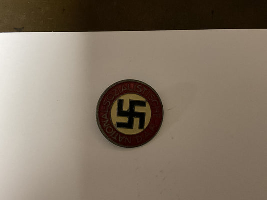 M1/186 Biedenmann Late Production NSDAP Party Pin