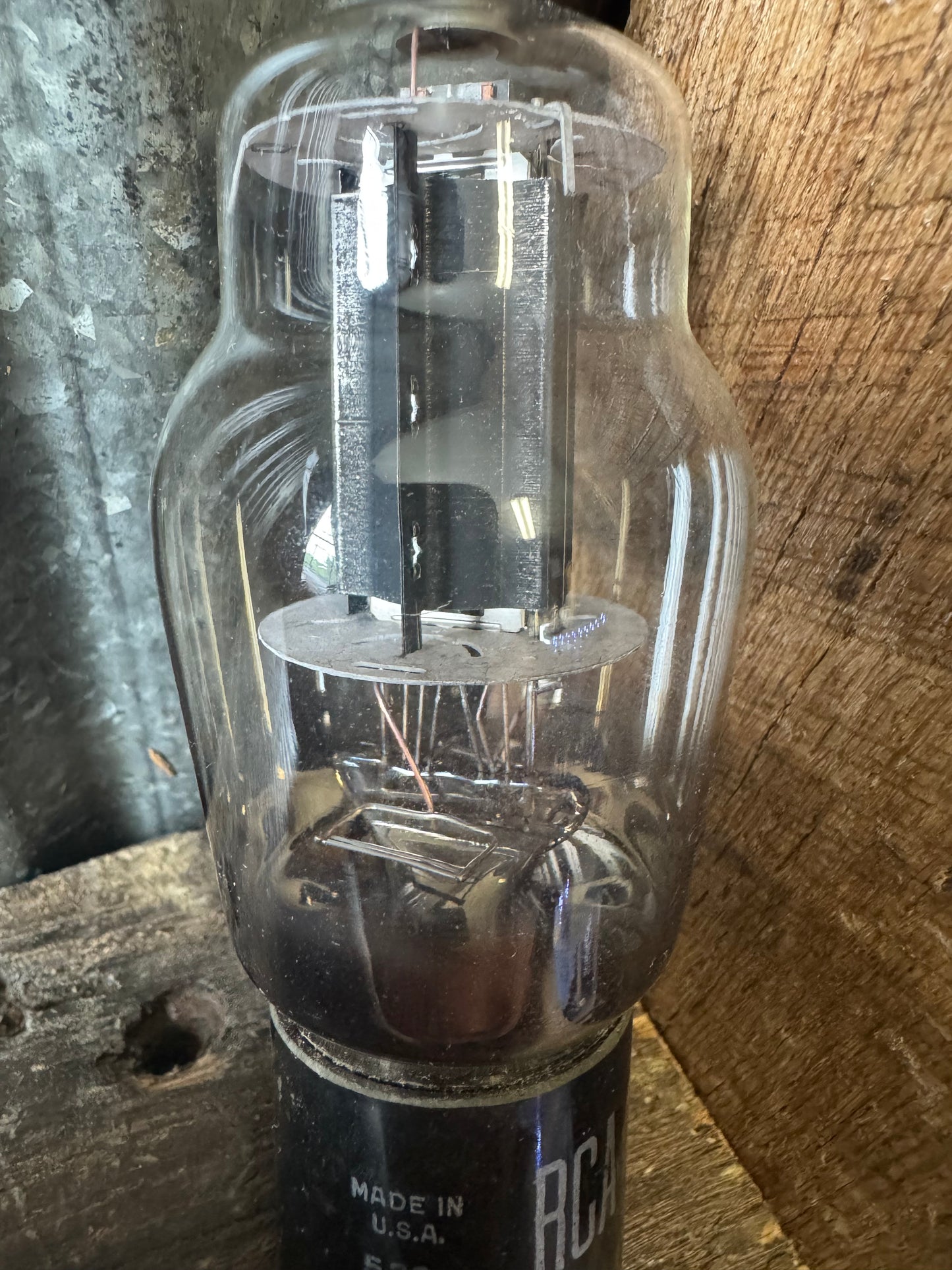 RCA Radiotron 522 Vintage Large Transmitting / Power Vacuum Tube