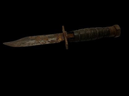 Mid 20th Century Homemade/Theatre Fighting Knife (file blade)