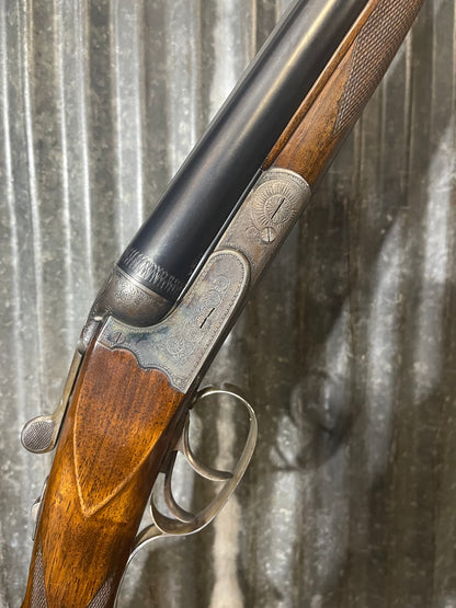 Sempert & Krieghoff Suhl Germany – Engraved 12 Gauge Side-by-Side Shotgun – 29.5” Barrels – Ejectors – Matching Numbers