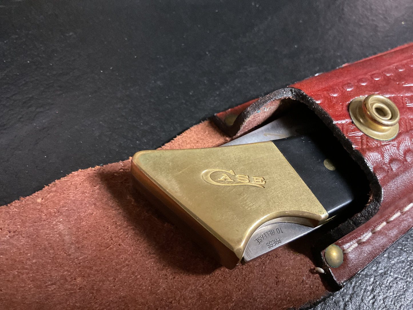 Vintage Case XX Fixed Blade Hunter Florence Coal Co. Safety Award