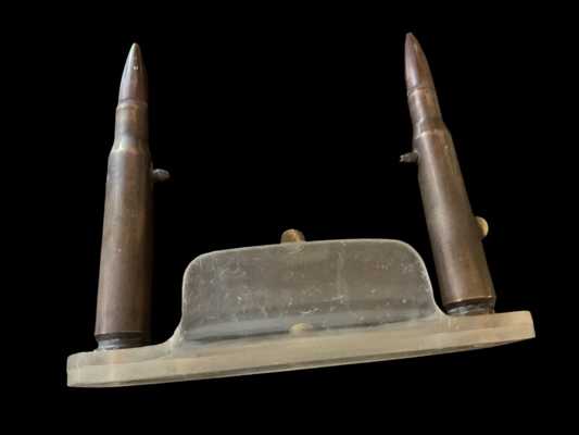 Vintage Trench Art Desk Ornament