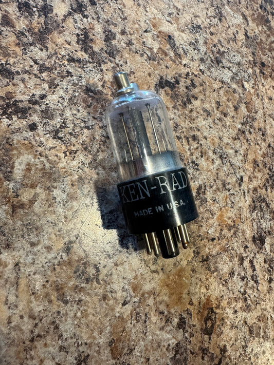 7193 WWII ERA DUAL TRIODE VACUUM TUBE