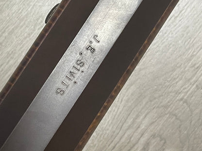 Custom .50 Cal “Chunk Gun” – Joe Sivits (New Paris, PA) – Heavy Octagon Barrel – Tiger Maple