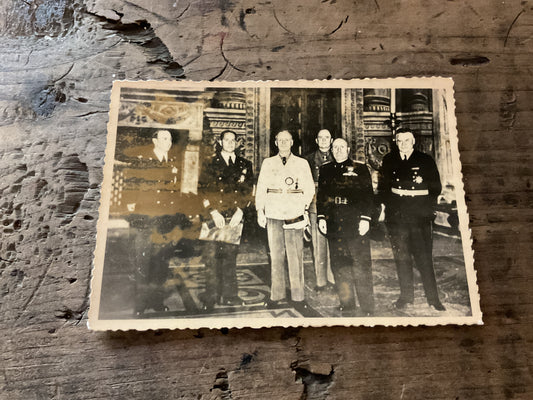 Original WWII-era Diplomatic & Military Group Photograph