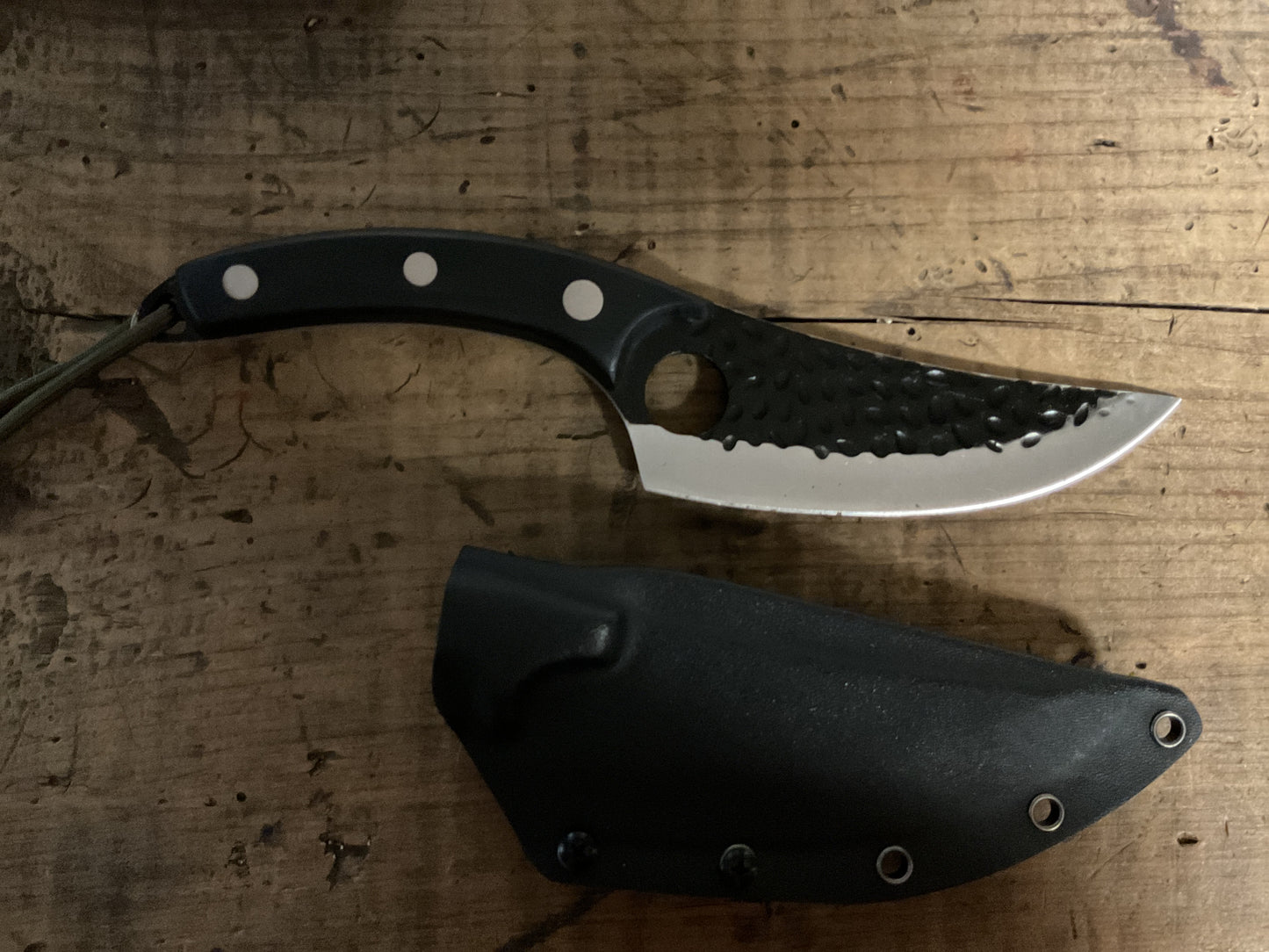 Fixed Blade Knife and Sheath-No Markings