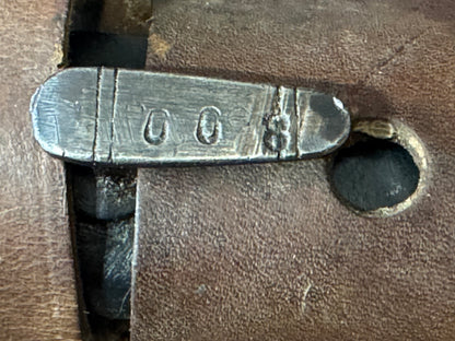 Original WWII German K98 Bayonet by Elite-Diamant (44) – Matching Scabbard with Frog