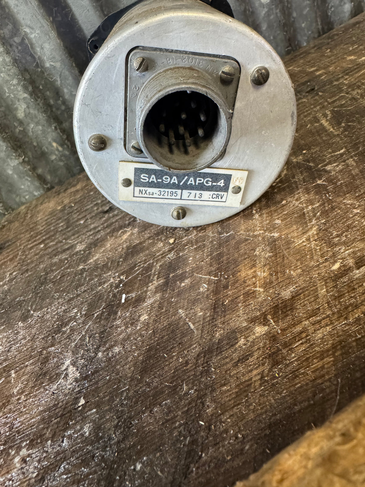 WWII U.S. Navy SA-9A/APG-4 Aircraft Altitude Compensation Switch