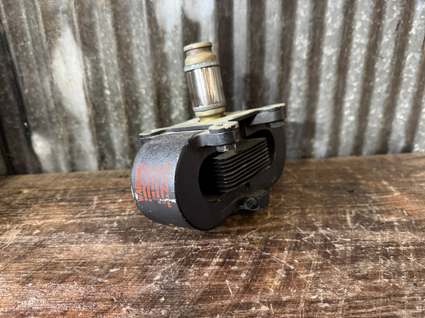 Western Electric JAN-CW 4J52 Military Radar Magnetron – WWII/Cold War Microwave Tube