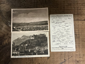 Original Austrian Alpine Tourist & Scenic Collection- Lot of 3 Postcards