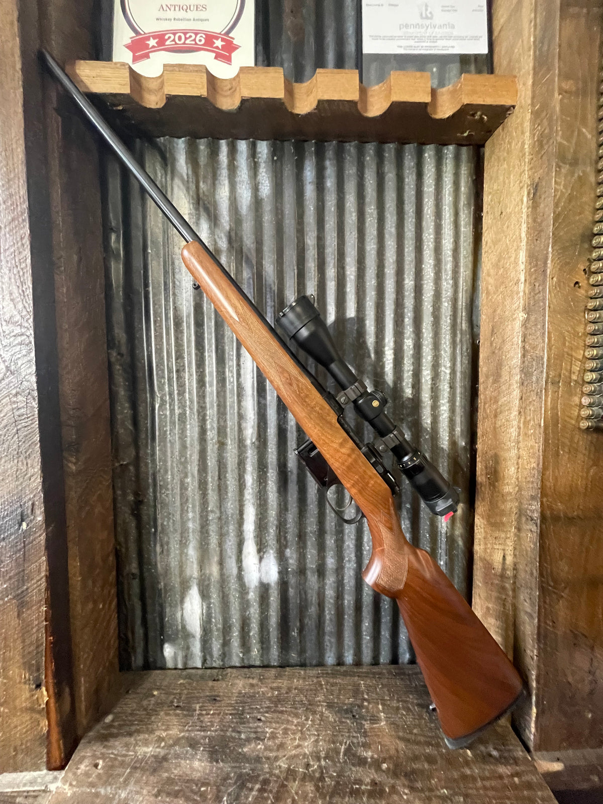 CZ 527 American .204 Ruger – Bushnell Elite 3-9x Scope – Czech Made