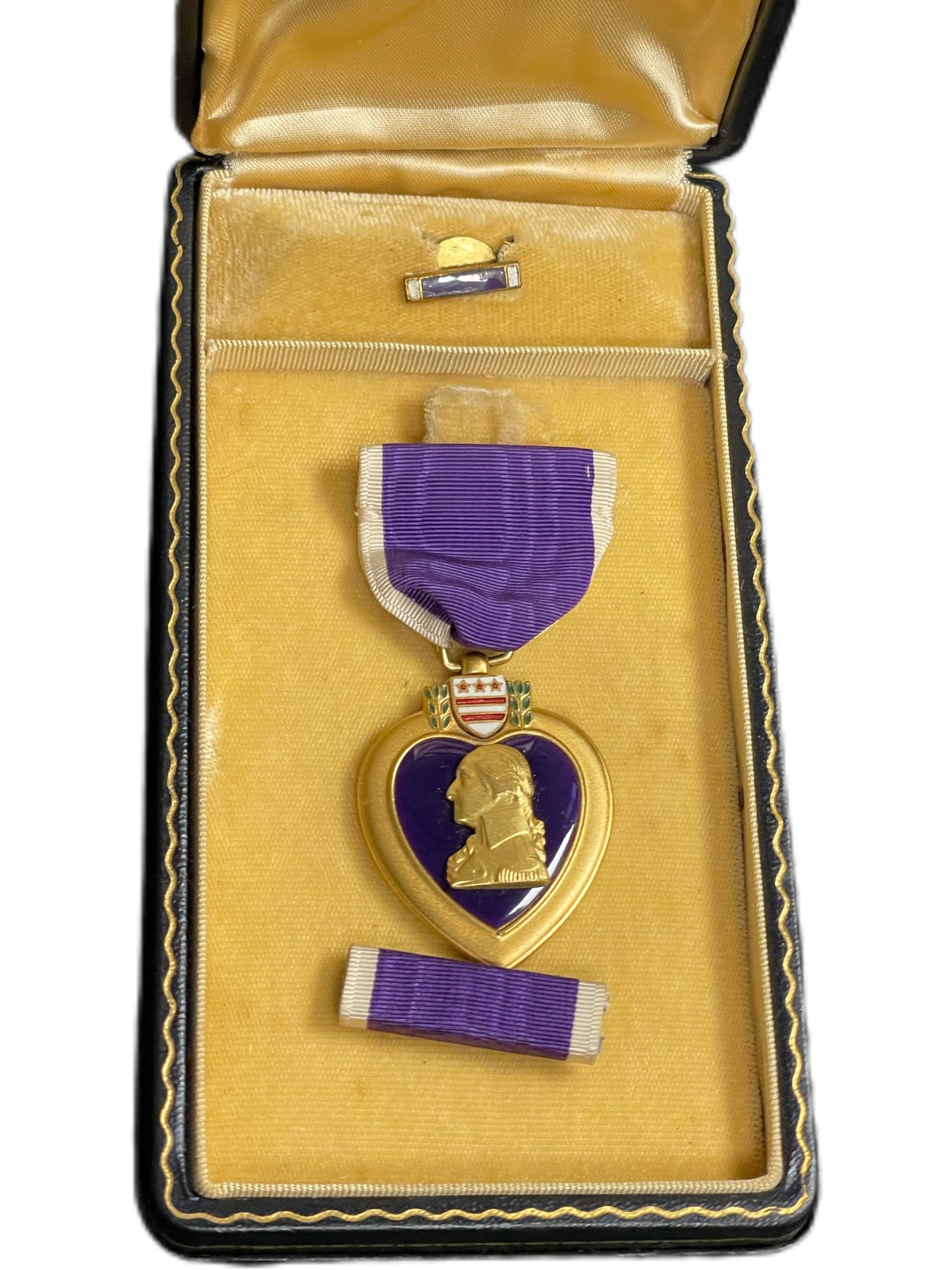 WWII-Era Purple Heart Medal in Original Presentation Case