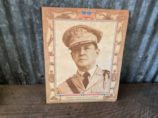 WWII MACARTHUR Propaganda Photo