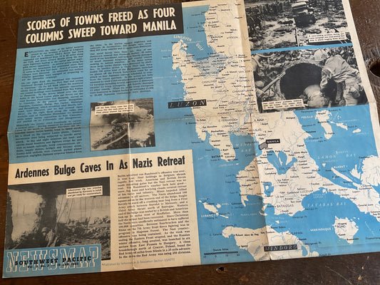 WWII News Map