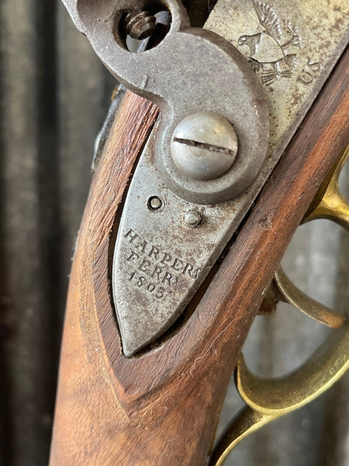 U.S. Model 1803 Harper’s Ferry Flintlock Rifle – .54 Cal – Project / Parts Gun