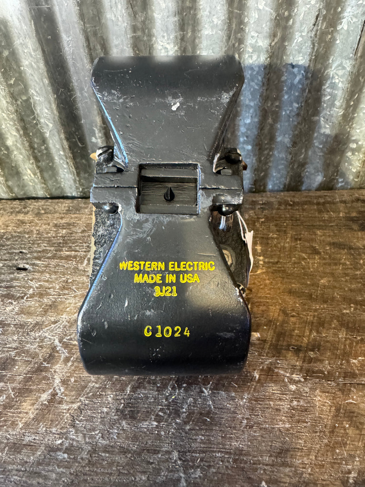 Vintage Western Electric 3J21 Radar Magnetron Tube with Magnet Assembly