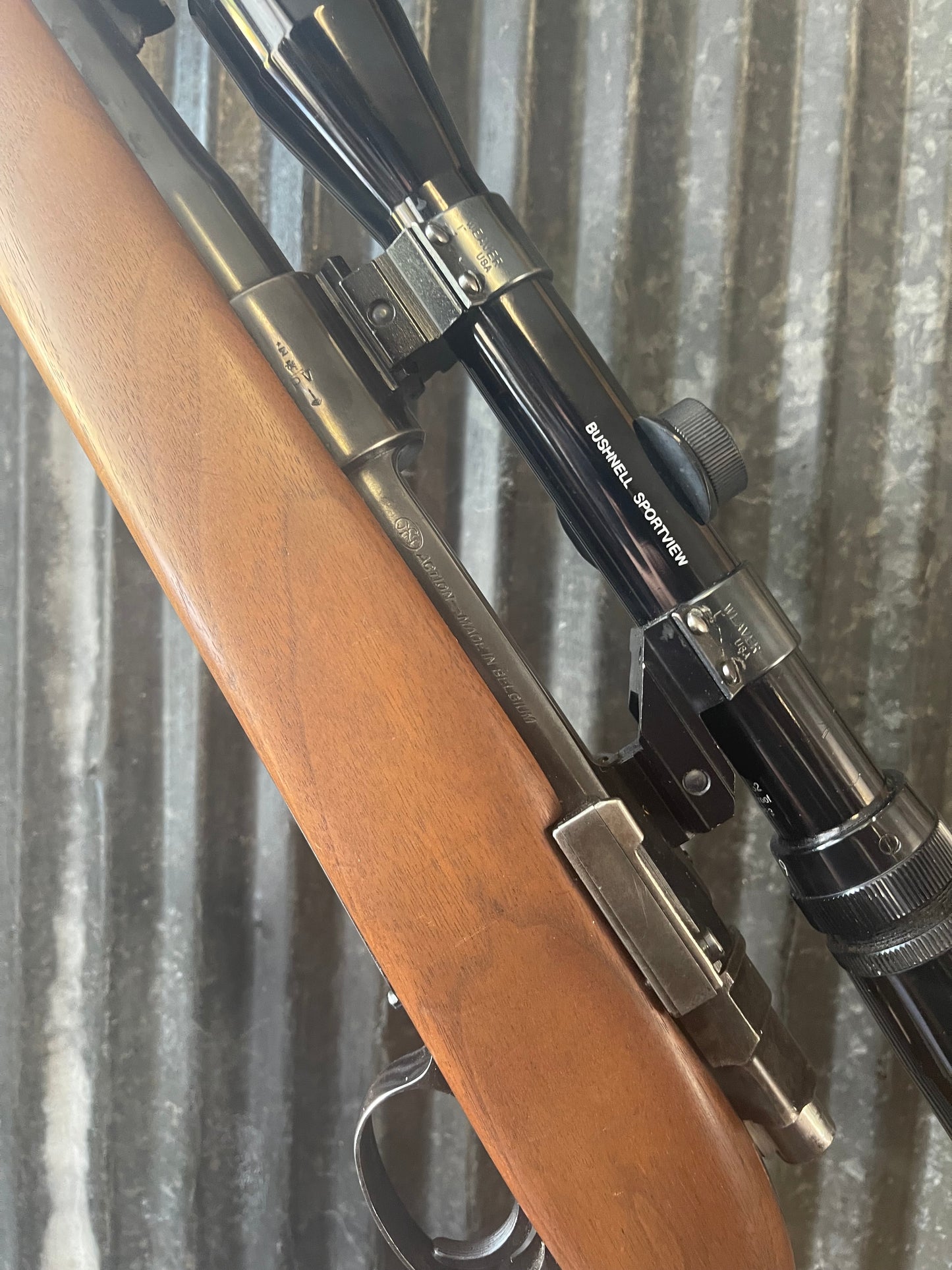 J.C. Higgins Model 50 Bolt-Action Rifle – .30-06 Springfield – FN Mauser Action – Bushnell Sportview Scope