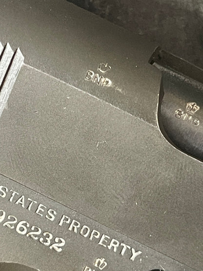 1942 Colt M1911A1 U.S. Army .45 ACP – WWII British Lend-Lease – British Proofed – 3 WWII Magazines