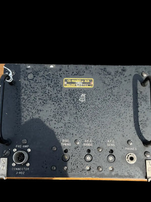 WWII U.S. Navy Receiver Unit CS-46ABG (AIA) – Signal Corps / Naval Communications Equipment