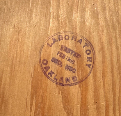 1960 Raytheon JAN-CRP 4J41 Radar Tube / Magnetron Assembly in Original Lab Crate