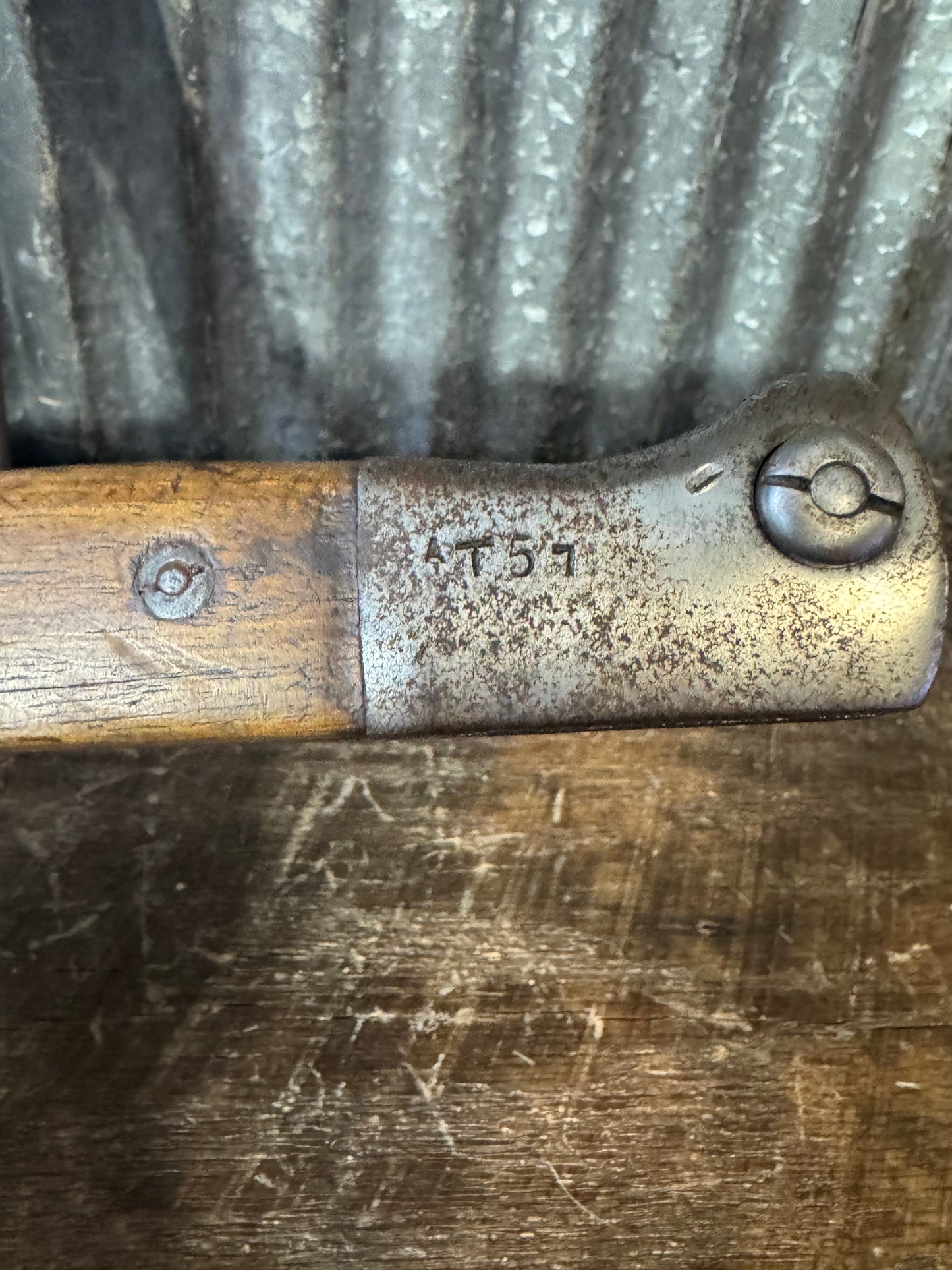 Unmarked k98 bayonet WWII