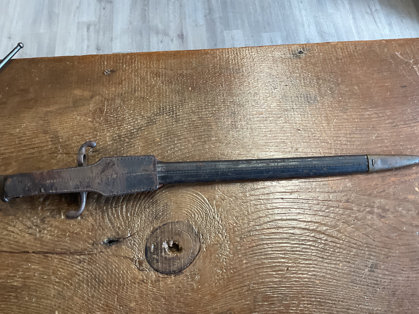 German WWI M1871 Bayonet with Scabbard