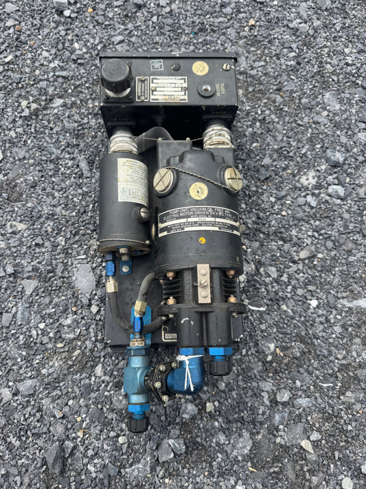 Bendix HD-58/APS-20A Aircraft Radar Pressurization / Vacuum Pump Unit