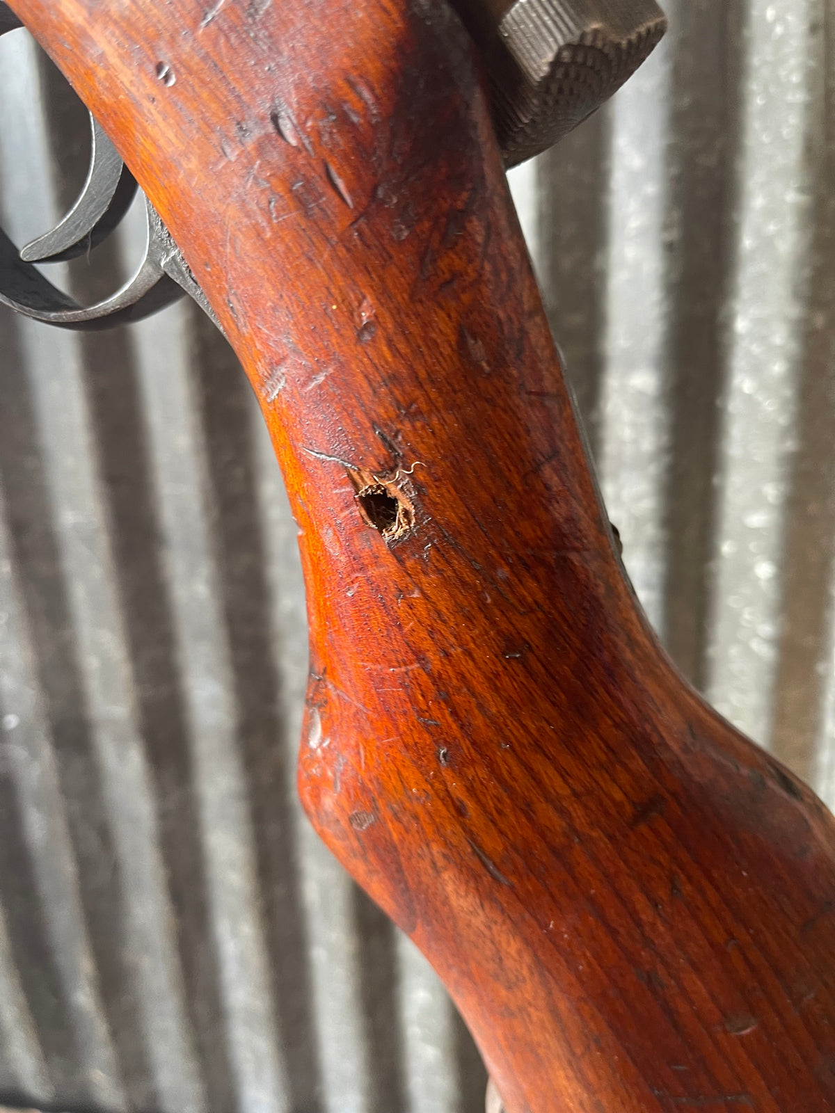 Japanese Type 99 Arisaka 7.7mm – Intact Chrysanthemum – Military Stock – WWII