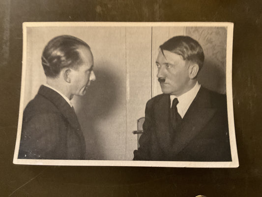 WWII German Propaganda Photo Card