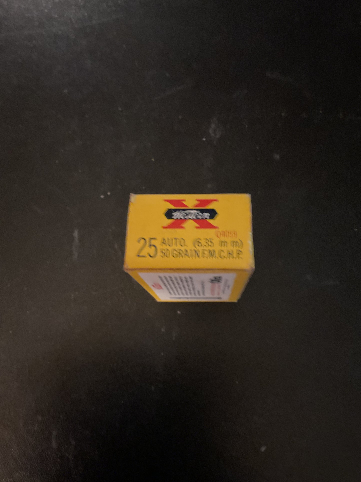 Vintage Western Super-X .25 Automatic Hollow Point Cartridges — Full Box of 50