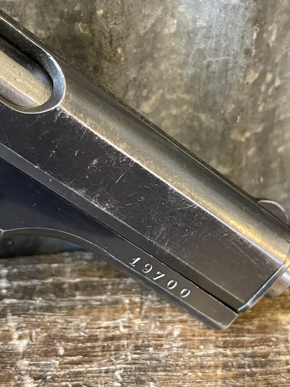 WWII German-Occupation CZ 27 / vz. 27 – DR Marked – Serial No. 19700 – Matching Numbers – Waffenamt Barrel – Original Holster, 2 Magazines & Two U.S. Bring-Back Certificates