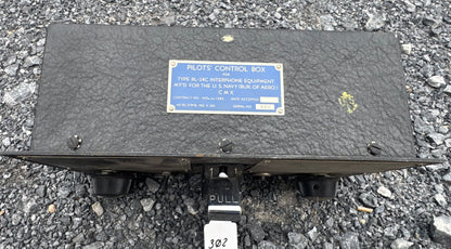 WWII U.S. Navy RL-24C Pilots’ Control Box – Aircraft Interphone Equipment