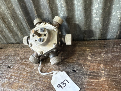 WWII Military RF Coaxial Rotary Switch Assembly
