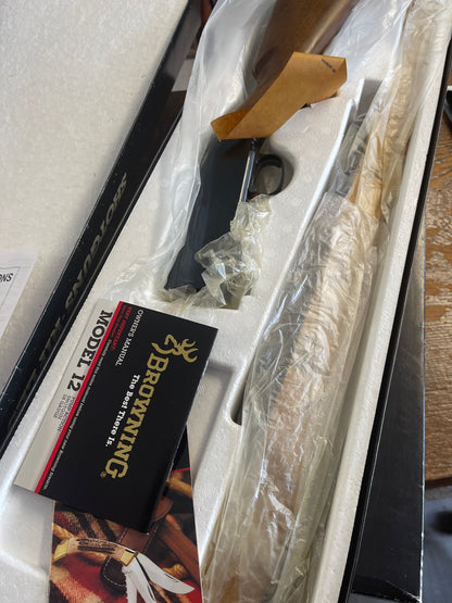 Browning Matched Three-Gun Collector Set – Model 12 20 Gauge, Model 12 28 Gauge & Model 42 .410 Bore – Matching Serial Numbers – New in Boxes