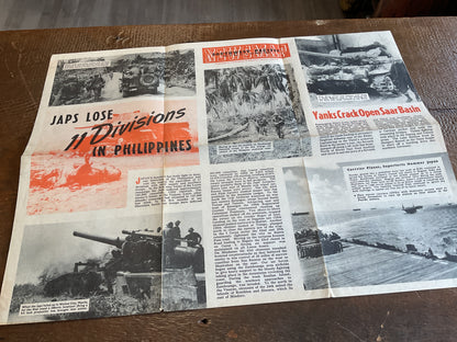 WWII News Map