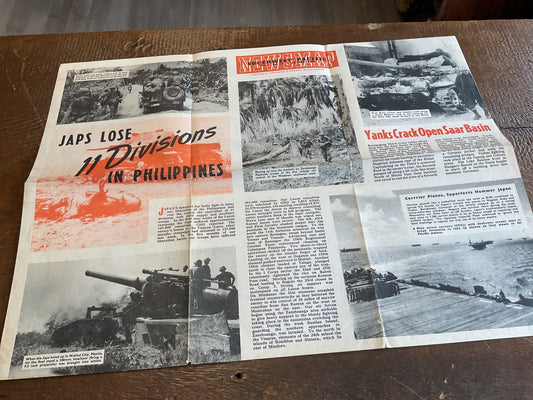 WWII News Map