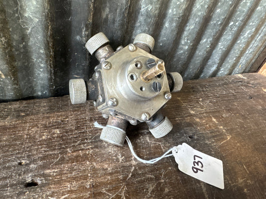 WWII Military RF Coaxial Rotary Switch Assembly