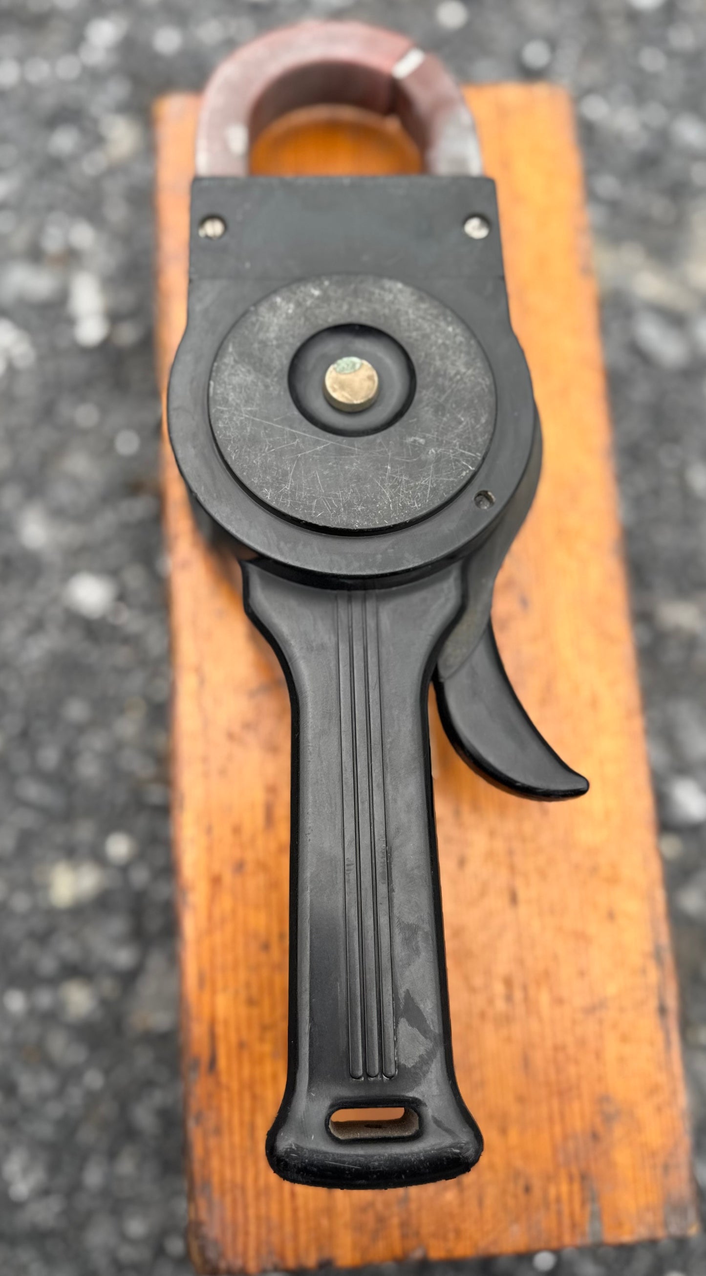 Vintage Weston Model 633 Prong Ammeter w/ Original Wood Case