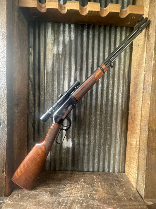 Winchester Model 94 XTR Big Bore .375 Winchester – Pre Cross-Bolt Safety – Weaver Scope – Ammo & Dies Included