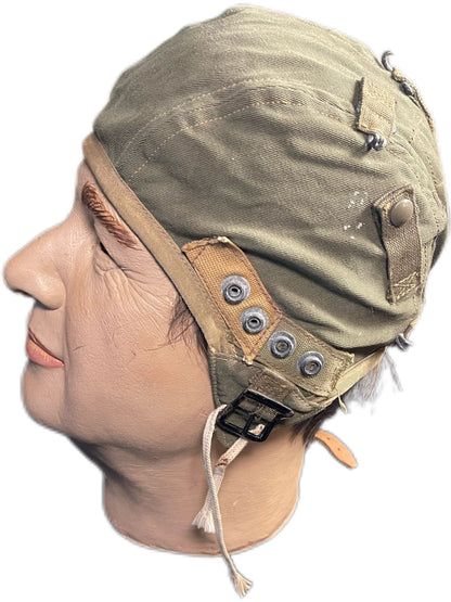 WWII U.S. Army Air Forces Type A-9 Summer Flight Helmet