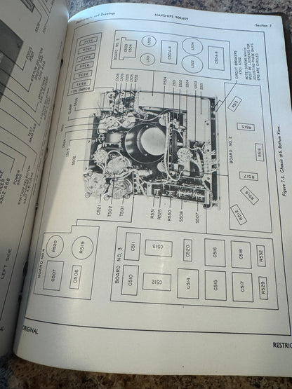 Original WWII Sperry Microwave Transmission Design Data Manual – 1944 – Confidential w/ Declassification Letter
