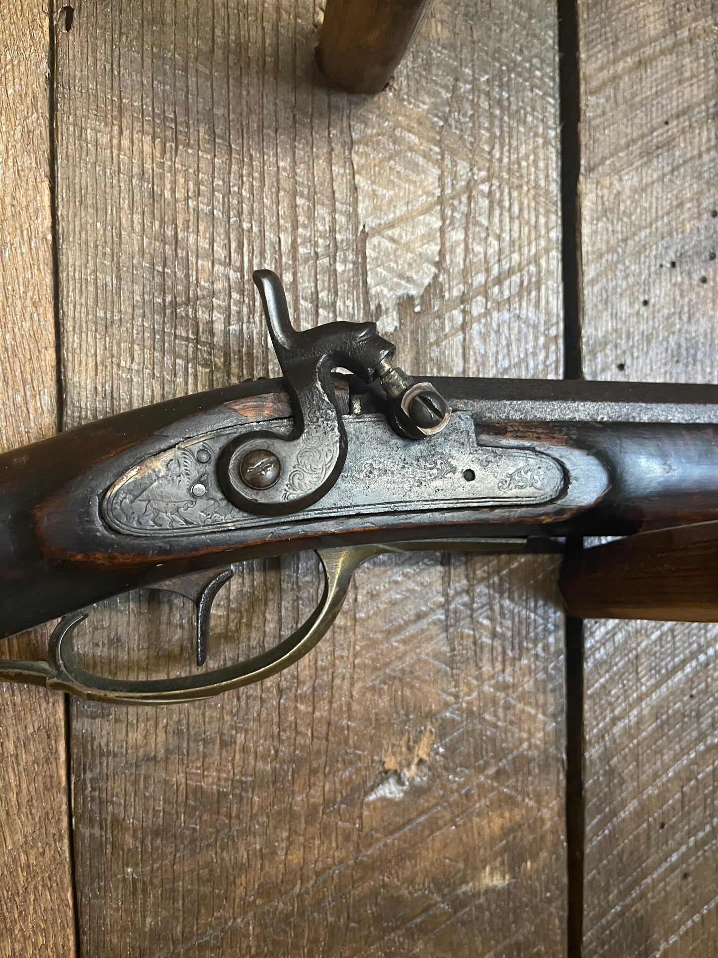 Pennsylvania Long Rifle by Jacob Ernst – Greensburg, PA – .38 Cal – c.1830–1840 – Documented & Published