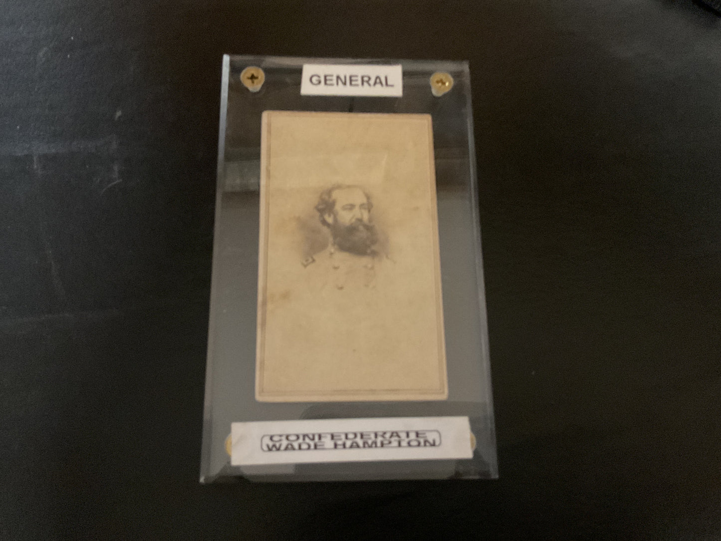 Confederate GENERAL Wade Hampton (CDV) Civil War Era