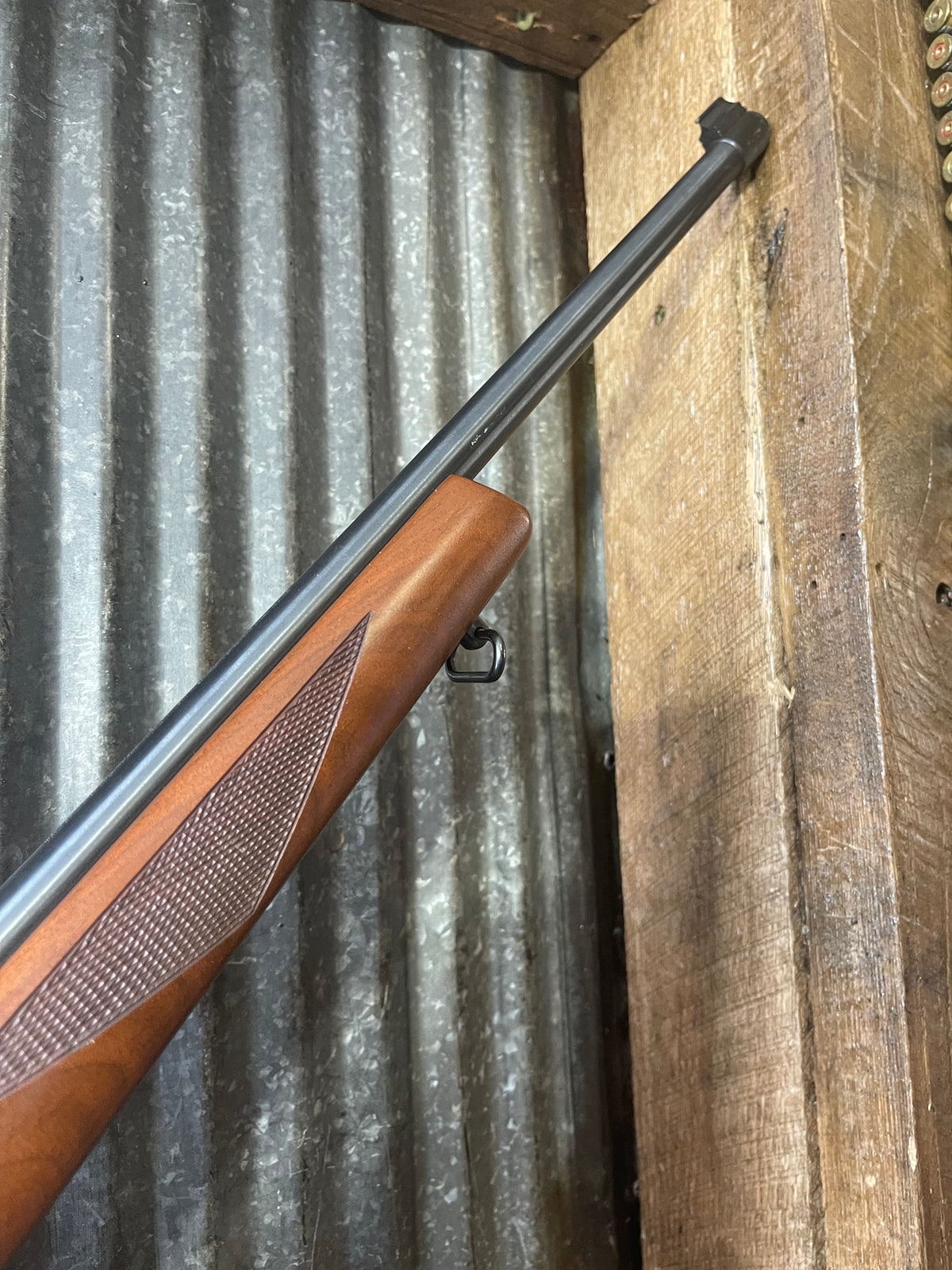 Ruger 10/22 .22 LR – Older Production – Bushnell Sportview Scope – Wood Stock
