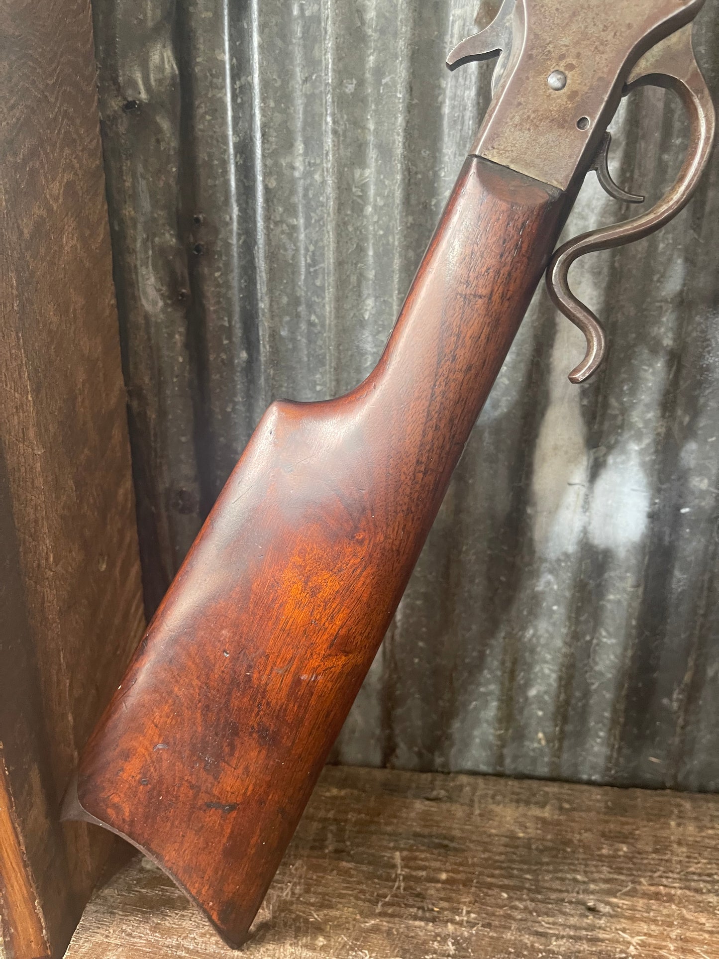 Stevens Model 44 Single Shot Rifle – .25 Rimfire – 25” Heavy Round Barrel