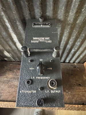 WWII CZE-50ADY Modulator Unit – Electrical Research Labs (Aircraft Radio Component)