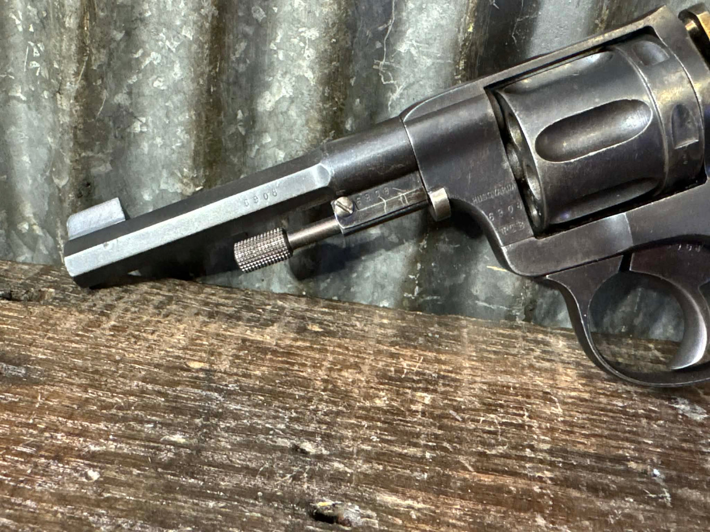Husqvarna Model 1887 (m/1887) Swedish Nagant Officers Revolver