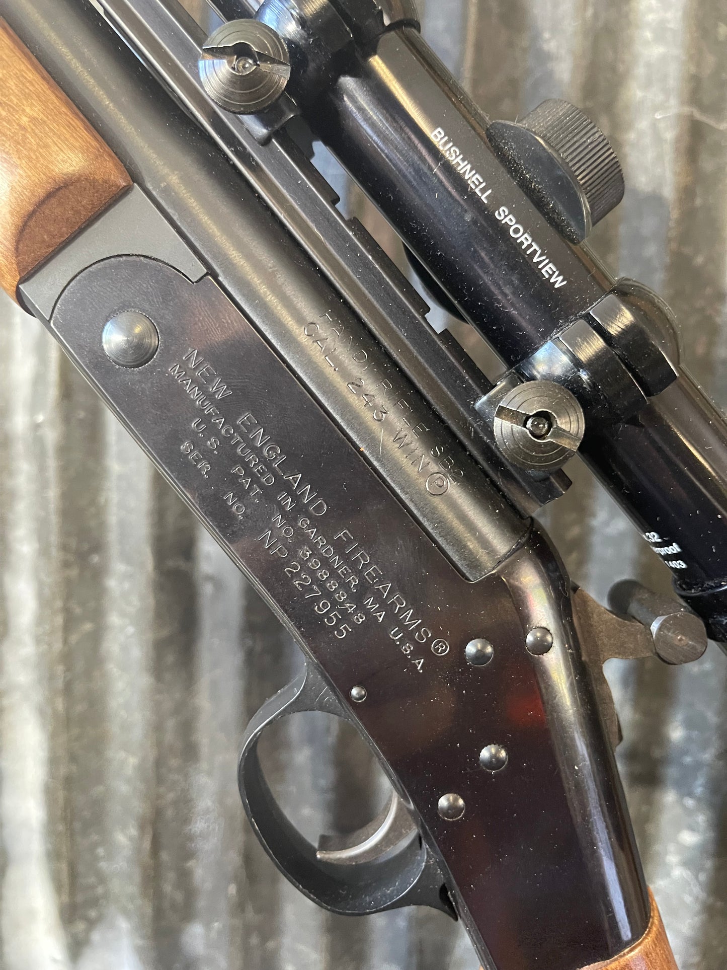 New England Firearms Handi-Rifle SB2 – .243 Winchester – Bushnell Sportview Scope