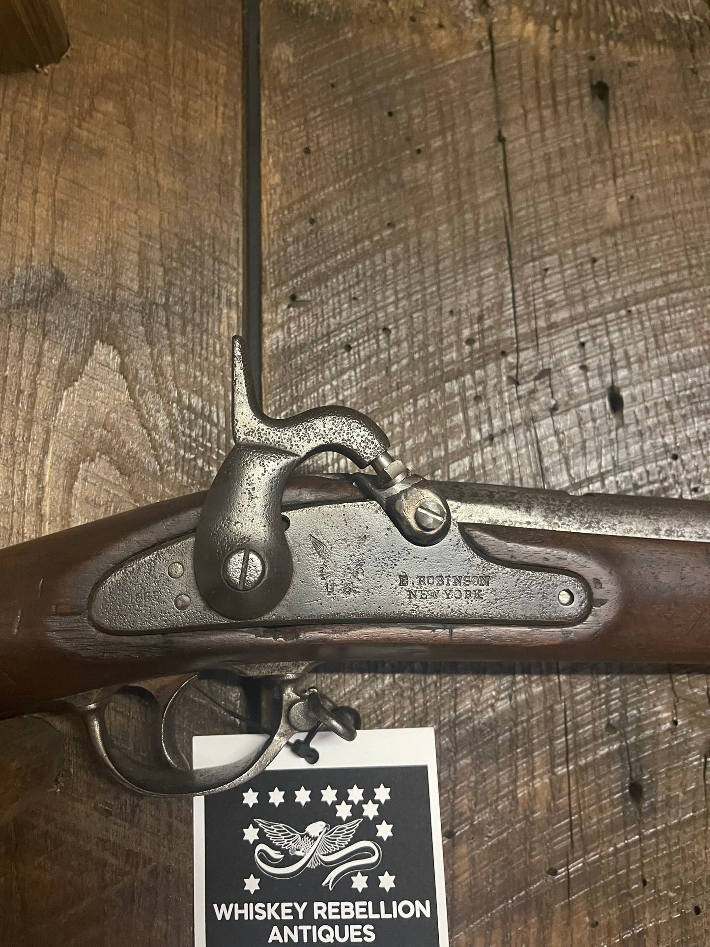 U.S. Model 1863 E. Robinson Contract Rifle-Musket – Civil War Union Contract